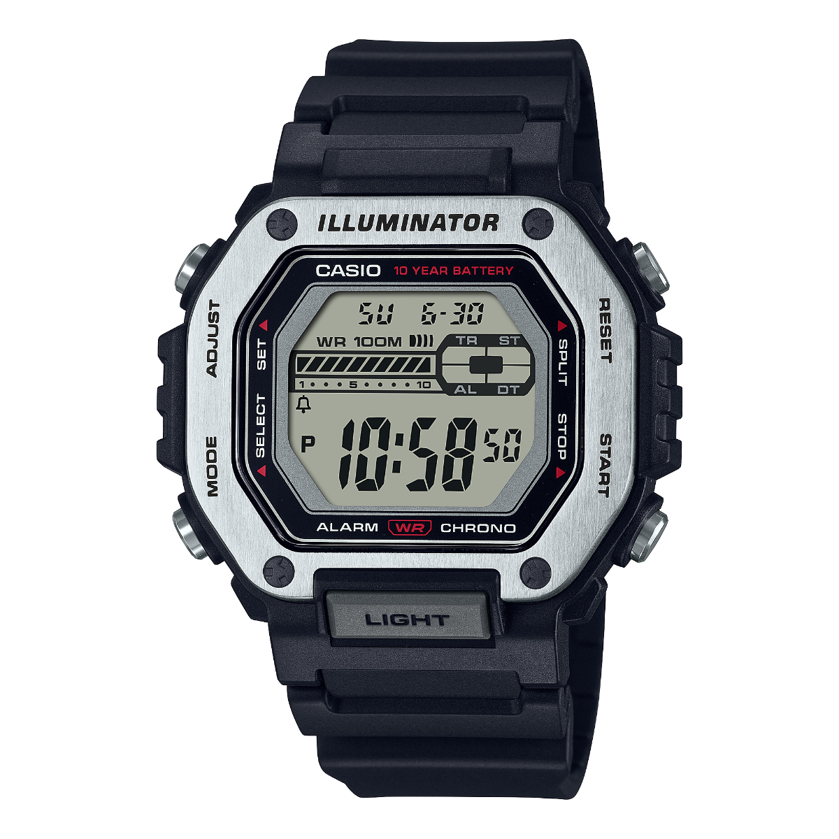 CASIO Digital Men's Watch MWD-110H-1AVDF