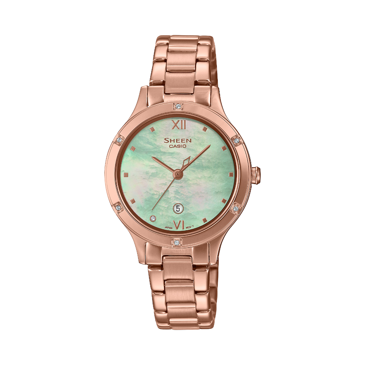 SHEEN Watch Analog SHE-4546PG-3AUDF