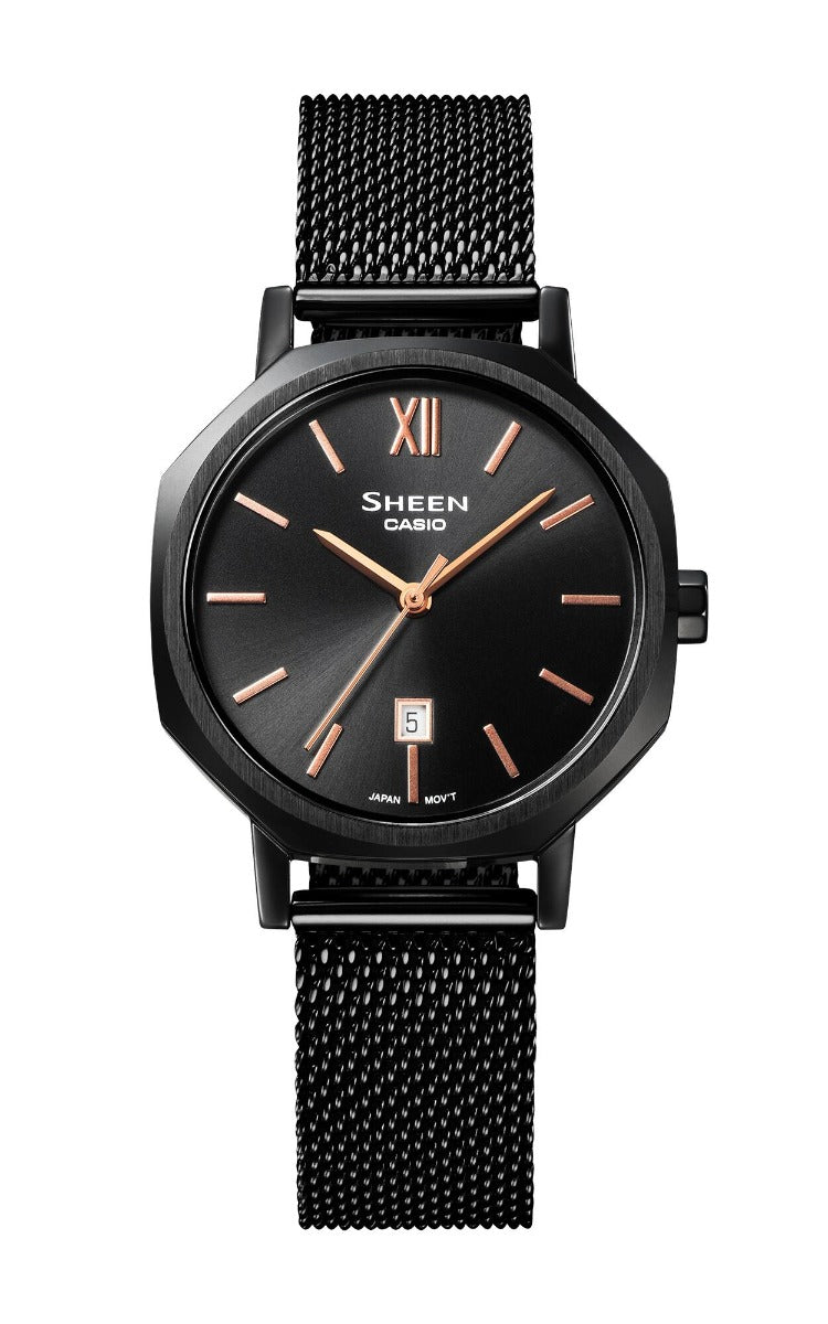 SHEEN Watch Analog SHE-4554BM-1AUDF