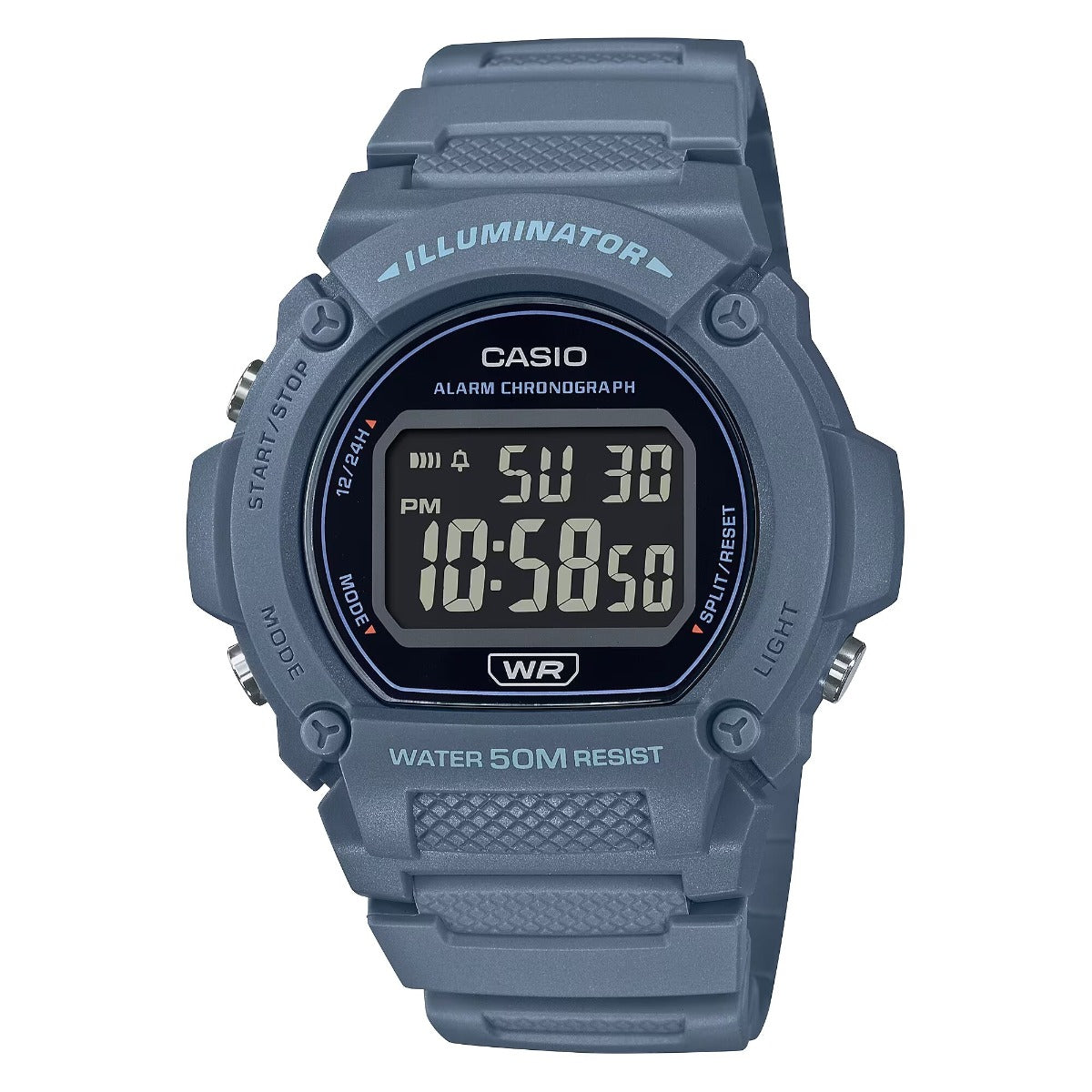 CASIO Digital Men's Watch W-219HC-2BVDF