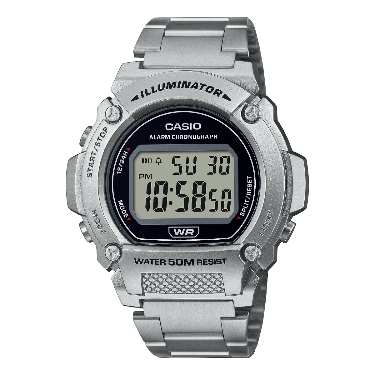 CASIO Digital Men's Watch W-219HD-1AVDF