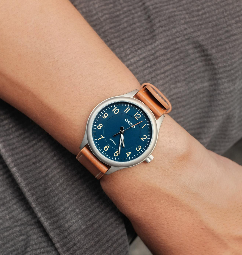 CASIO Youth Analog Men Watch MTP-B160L-2BVDF