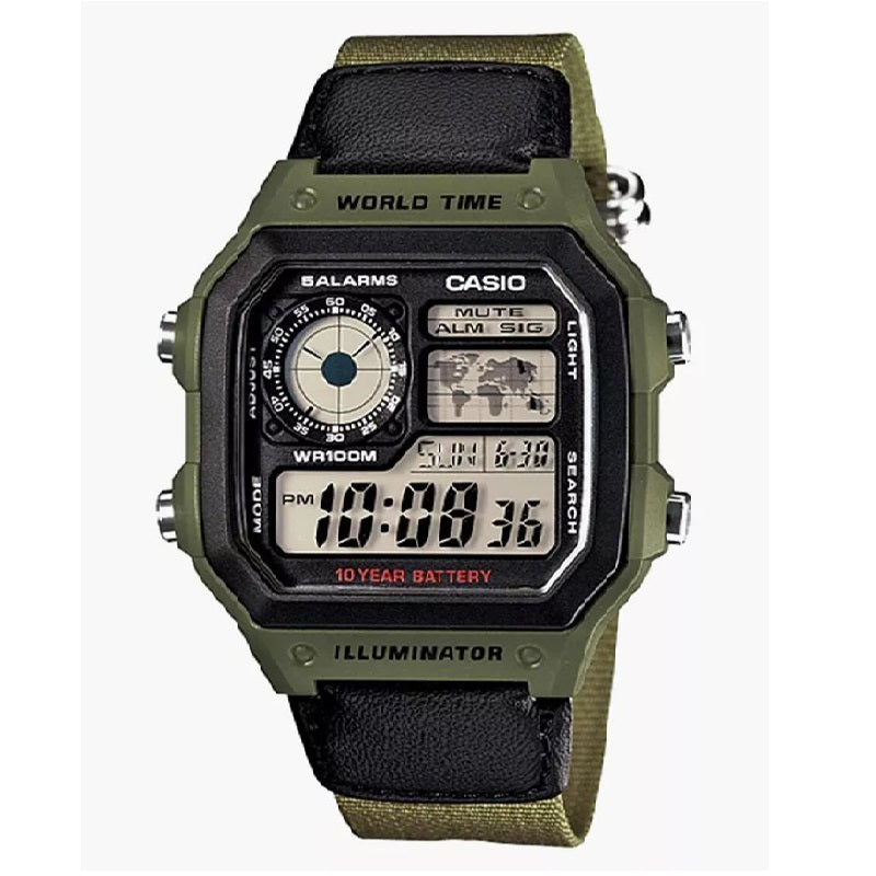 CASIO Youth Digital AE-1200WHB-3BVDF