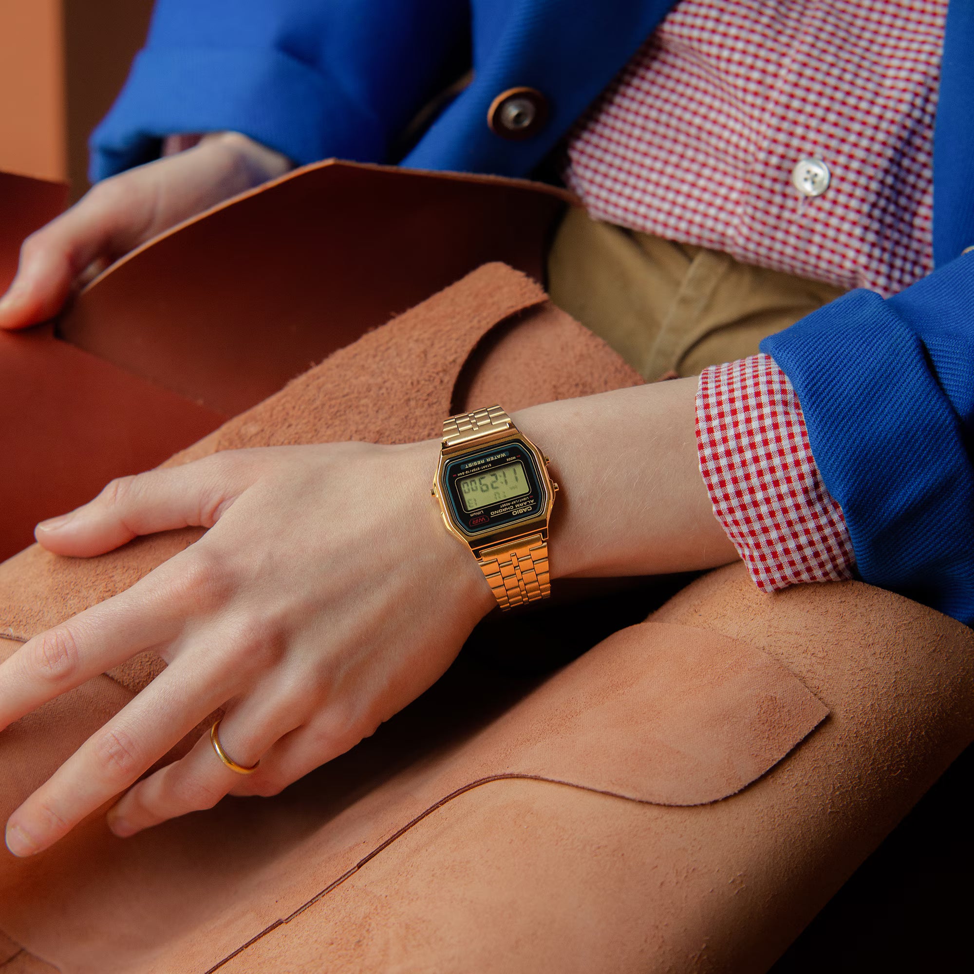 Casio Vintage Unisex Watch - A159WGEA-1DF