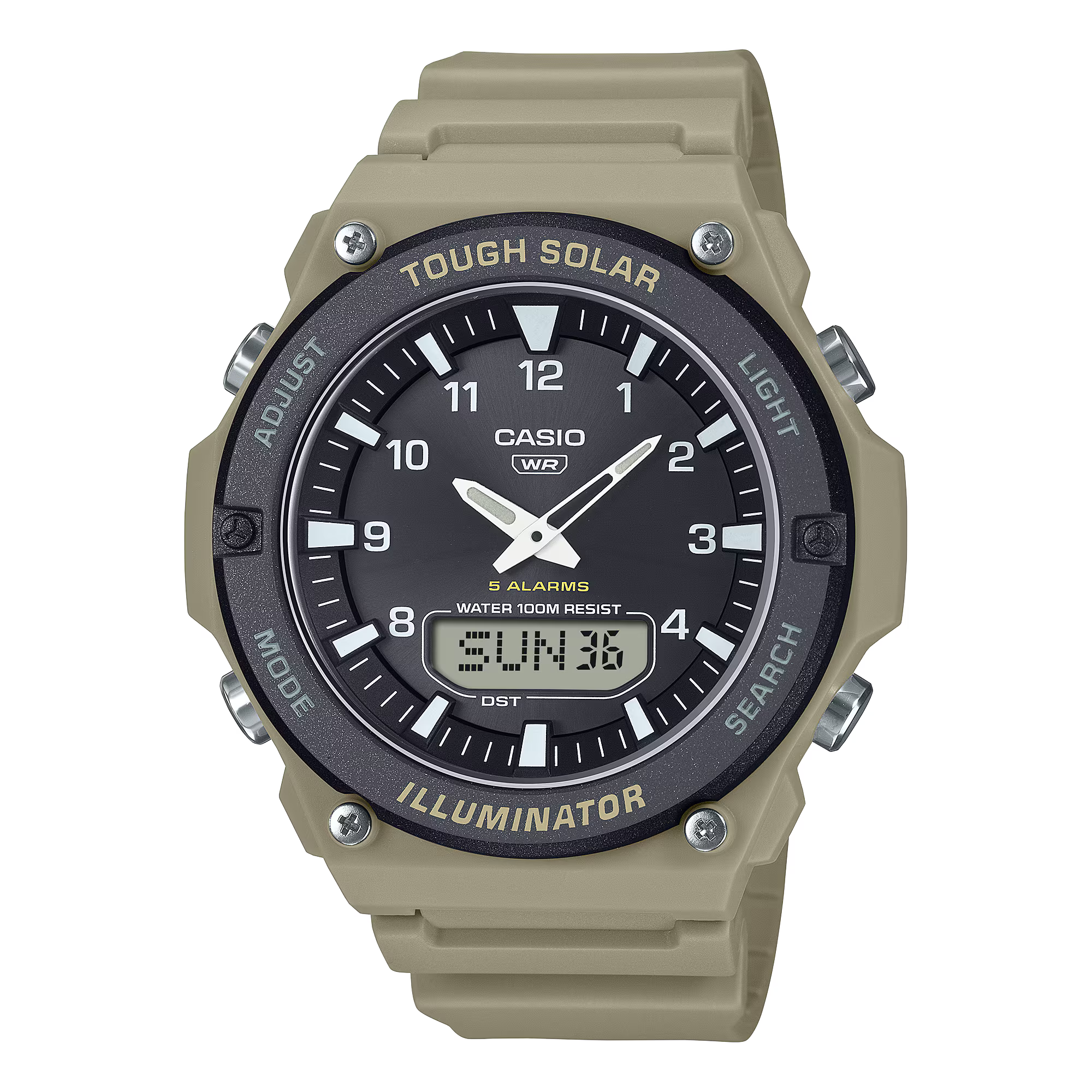 CASIO solar power Digital-Analog Men Watch AQ-S820W-5AVDF