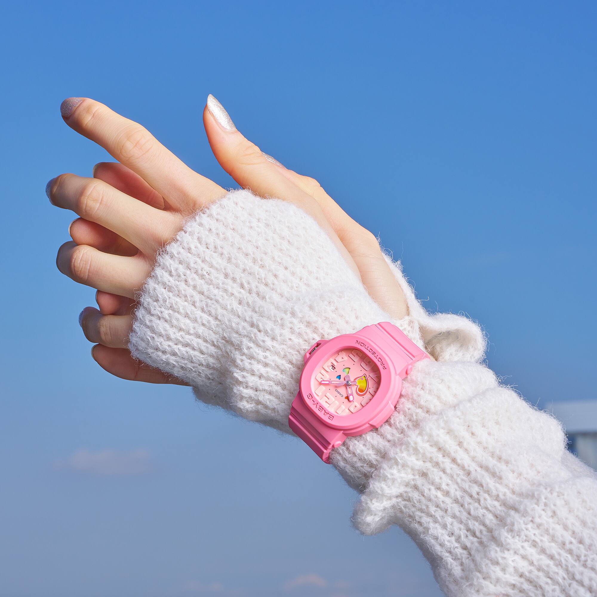 BABY-G Watch PLAYFUL HEARTS SERIES BGA-10-4ADR
