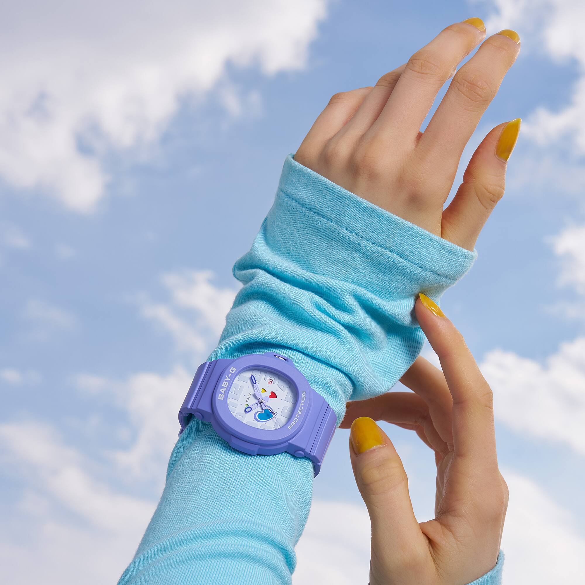 BABY-G Watch PLAYFUL HEARTS SERIES BGA-10-6ADR