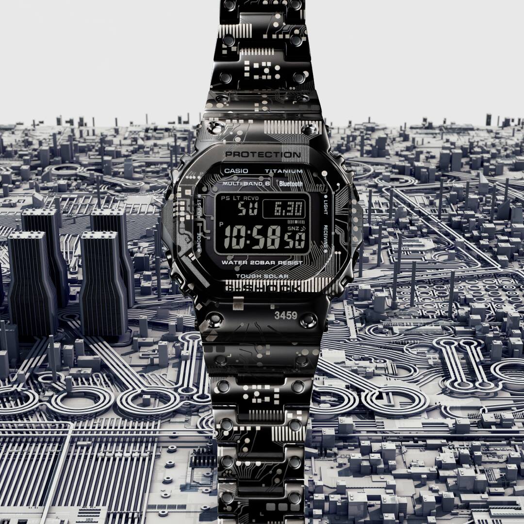 G-SHOCK FULL METAL TITANIUM DIGITAL MENS WATCH
