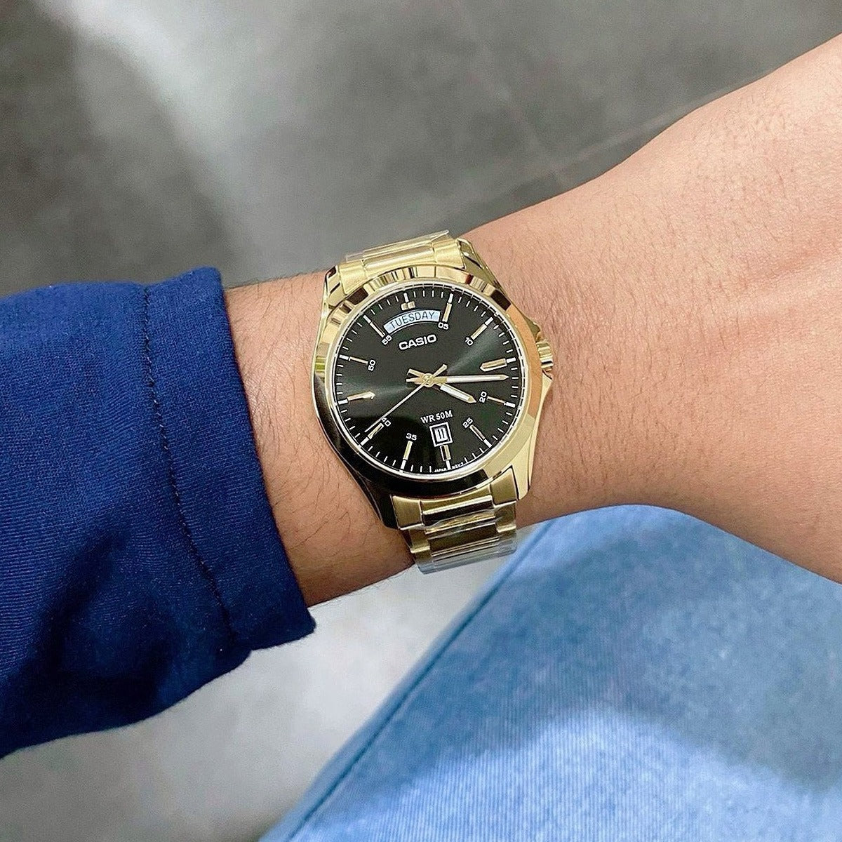 CASIO Men's Watch Analog MTP-1370G-1AVDF