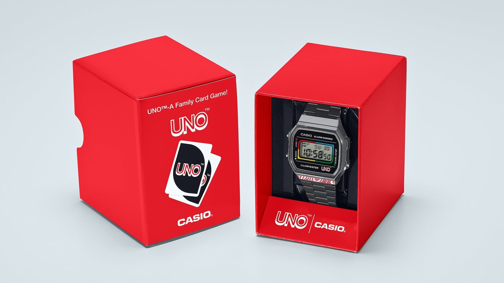 CASIO UNO™ collaboration Limitied edition model Vintage  - A168WEUC-1ADR