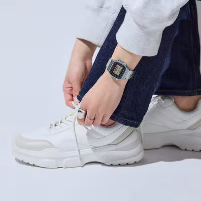 CASIO Vintage Digital smartphone link watch - ABL-100WE-1ADF