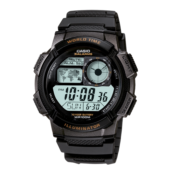 CASIO Digital Men Watch AE-1000W-1AVDF
