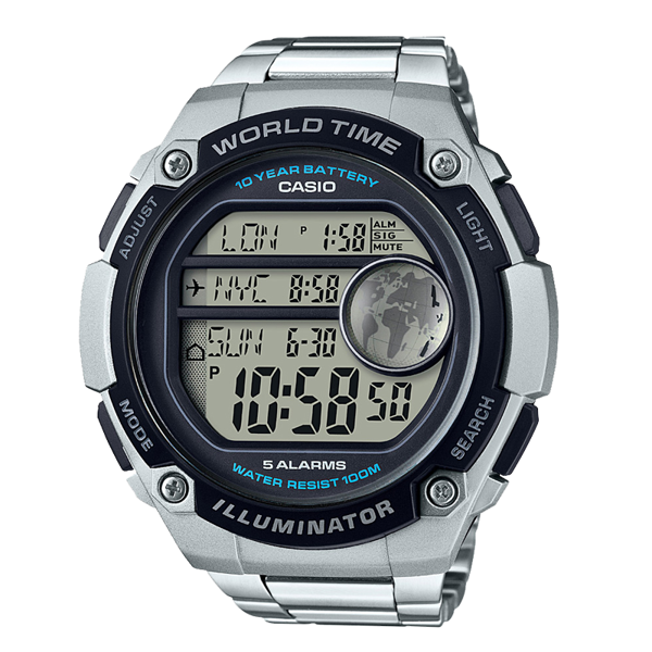 CASIO Digital Men Watch AE-3000WD-1AVDF