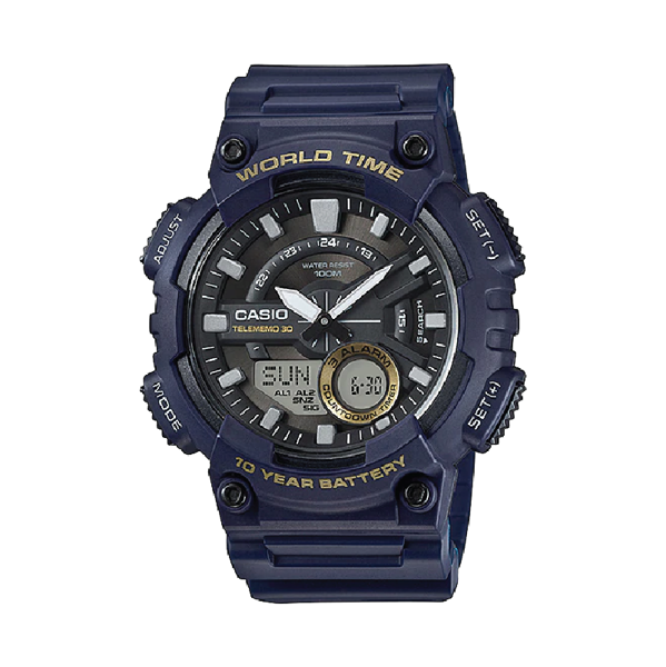 CASIO Digital Men Watch AEQ-110W-2AVDF