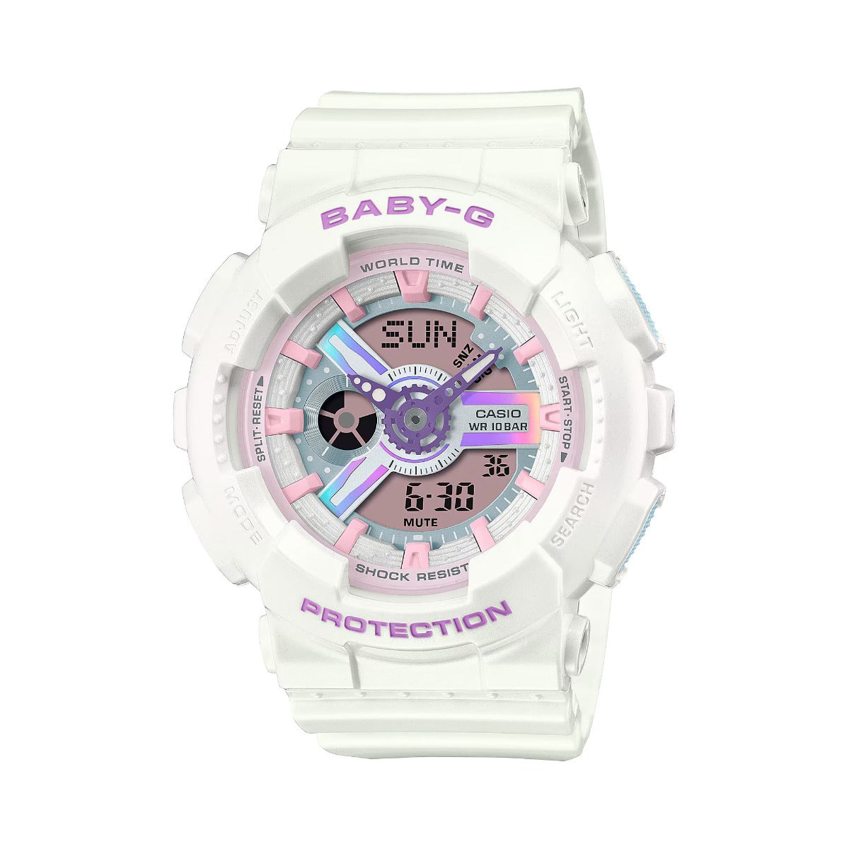 BABY-G Women's Analog-Digital Watch - BA-110FH-7ADR