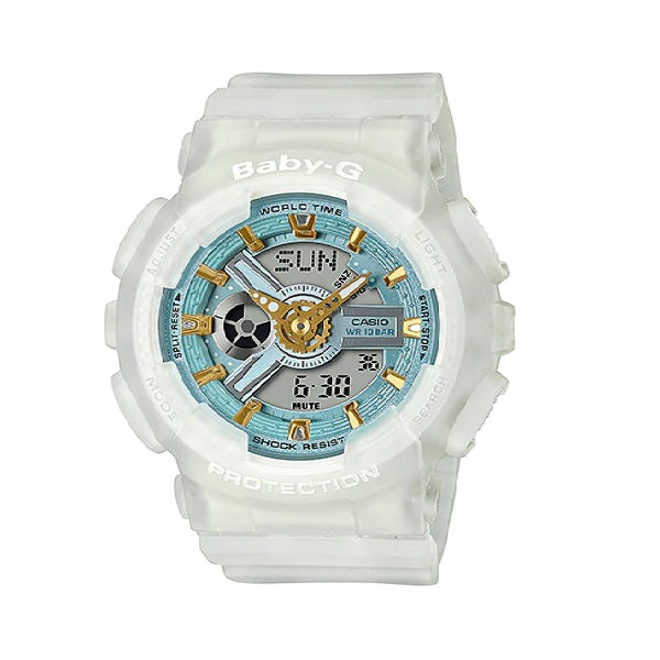 BABY-G Women's Analog-Digital Watch BA-110SC-7ADR