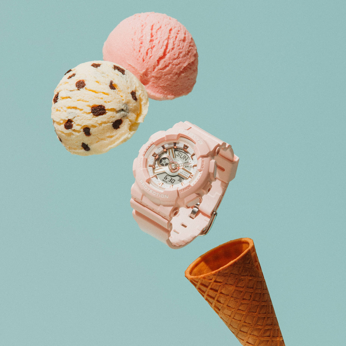 Baby-G Women's Analog-Digital Watch BA-110XRG-4ADR