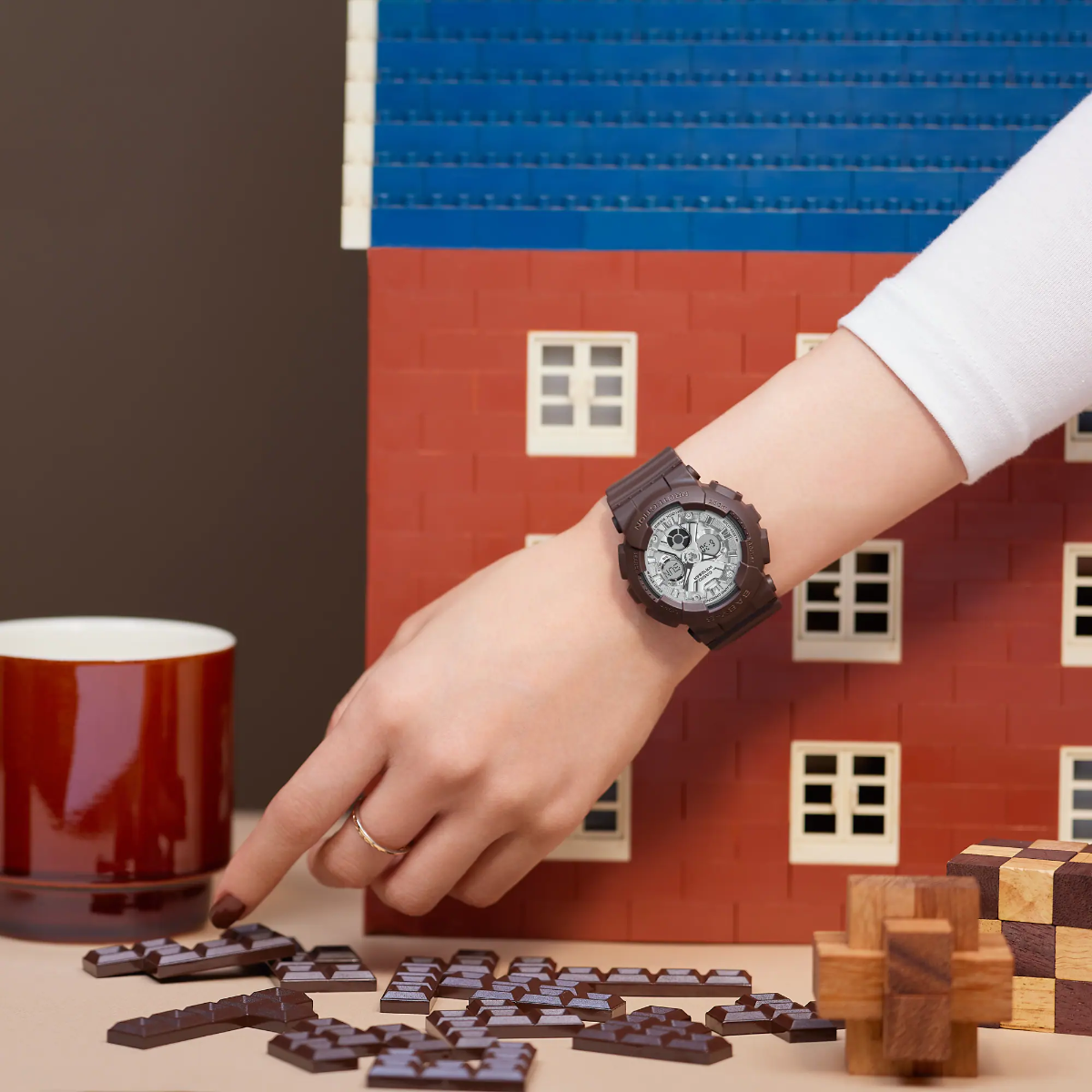 Baby-G Women's Analog-Digital Watch BA-130SW-5ADR