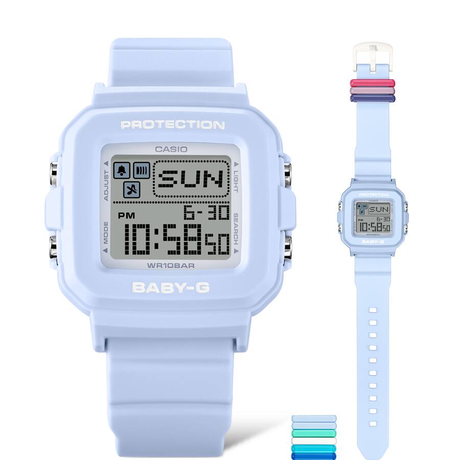 BABY-G PLUS Pixel art Square Women's Watch Digital - BGD-10L-2DR