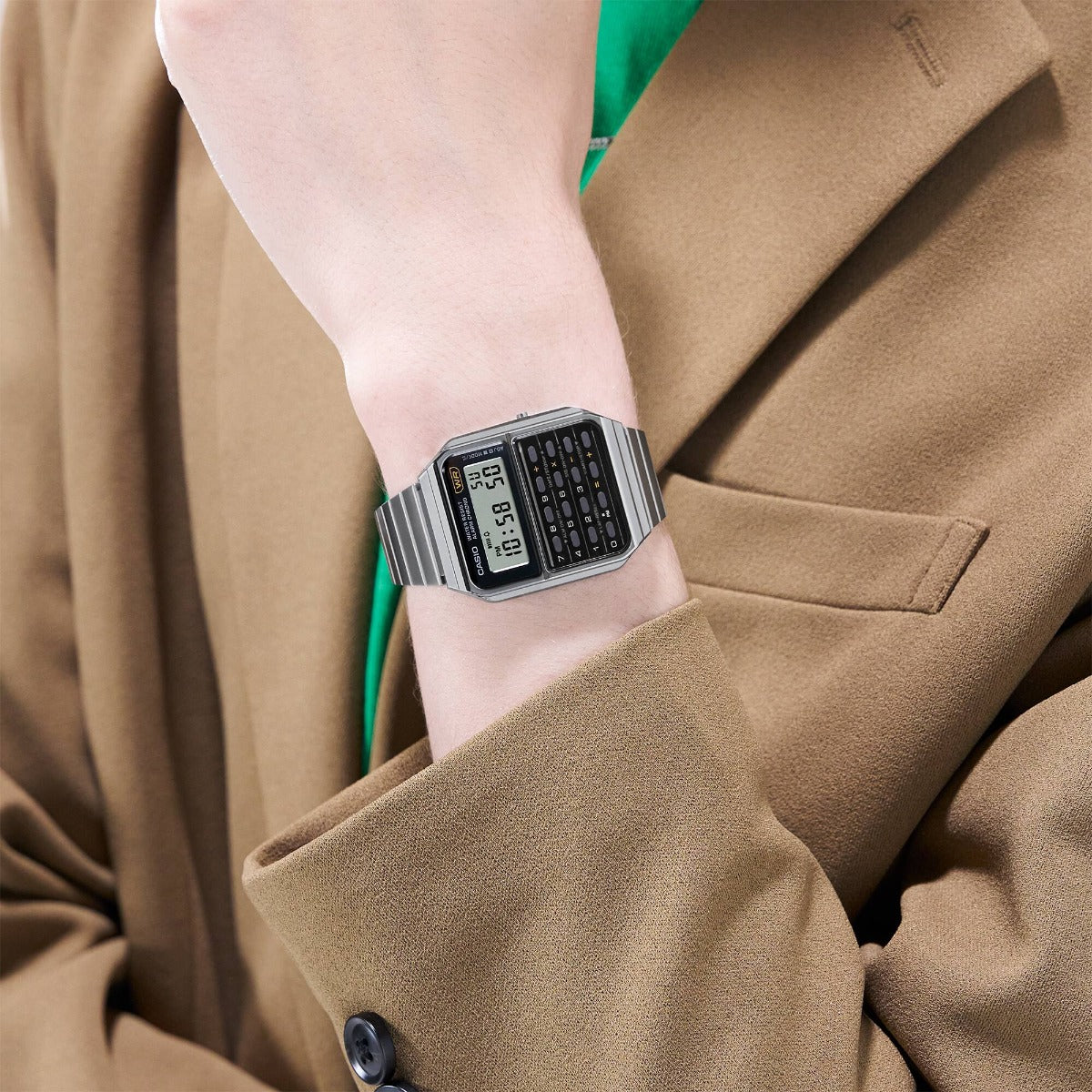 Vintage Casio Calculator Watch CA-500WE-1ADF