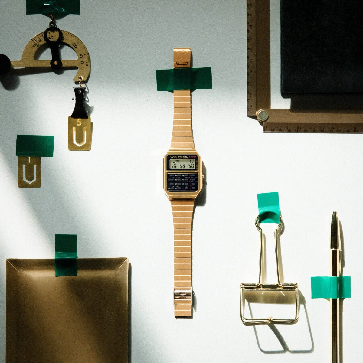 Vintage Casio Calculator Watch CA-500WEG-1ADF