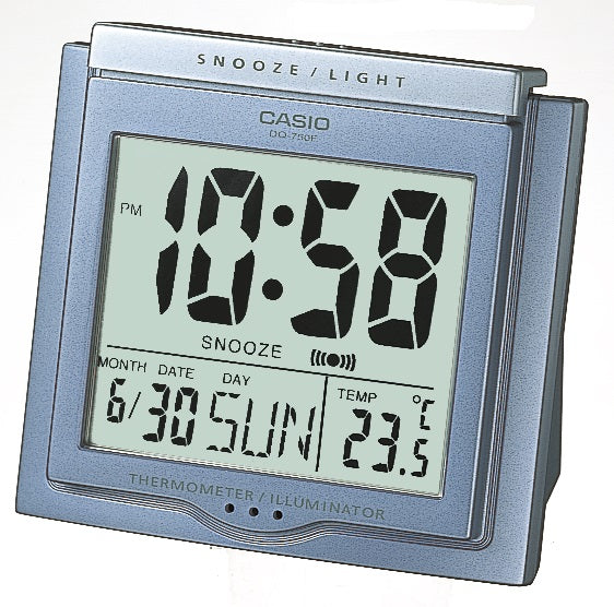 CASIO DIGITAL Alarm clock DQ-750F-2DF