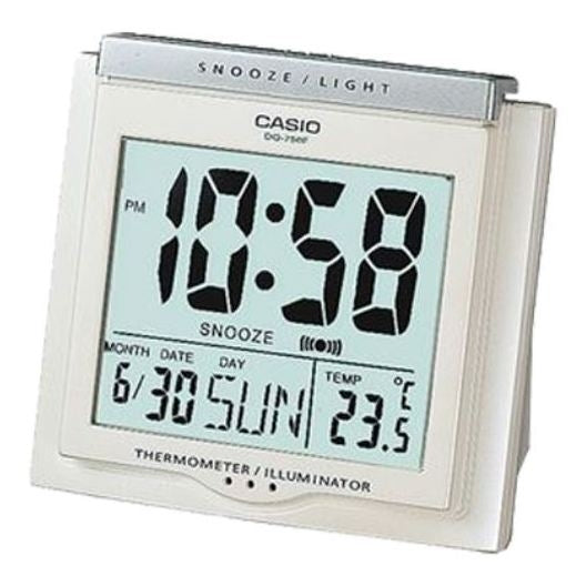 CASIO DIGITAL Alarm clock DQ-750F-7DF