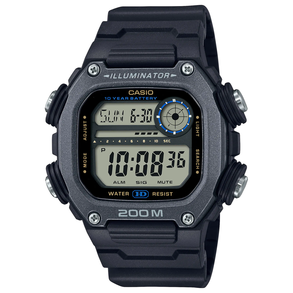 Casio digital men's watch DW-291HX-1AVDF