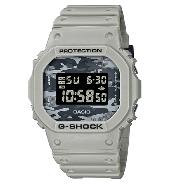 G-SHOCK Men Camouflage Watch DW-5600CA-8DR