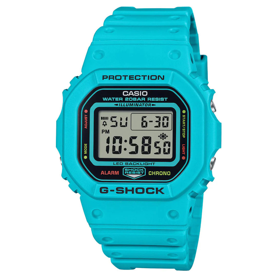 G-SHOCK Men's Watch Digital Vivid Colors - DW-5600EP-2DR