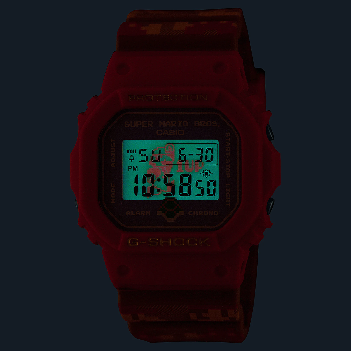 G-Shock SUPER MARIO Special edition Watch - DW-5600SMB-4DR
