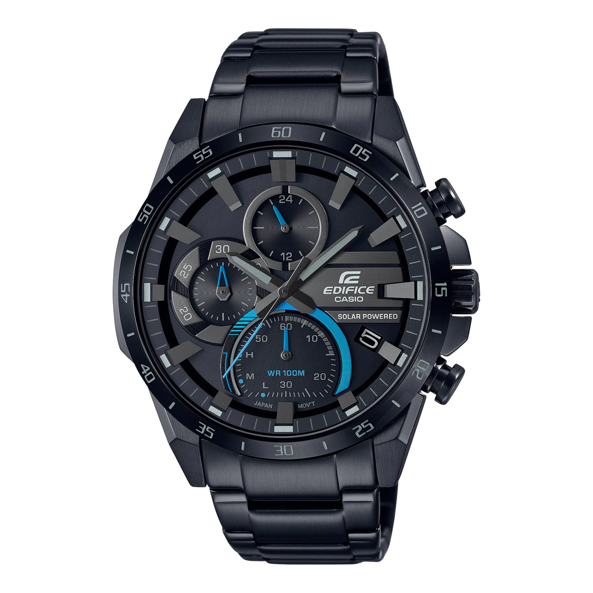 EDIFICE Men's Watch Chronograph Watch powered by Solar Power - EQS-940DC-1BVUDF