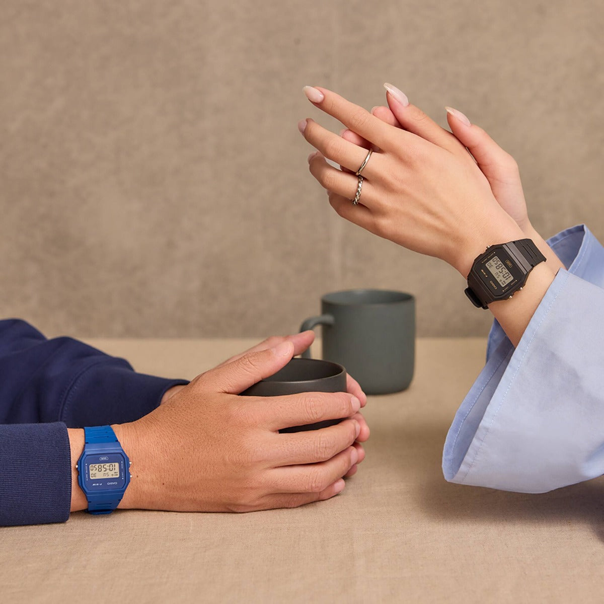 CASIO Vintage Unisex Watch F-91WB-8ADF