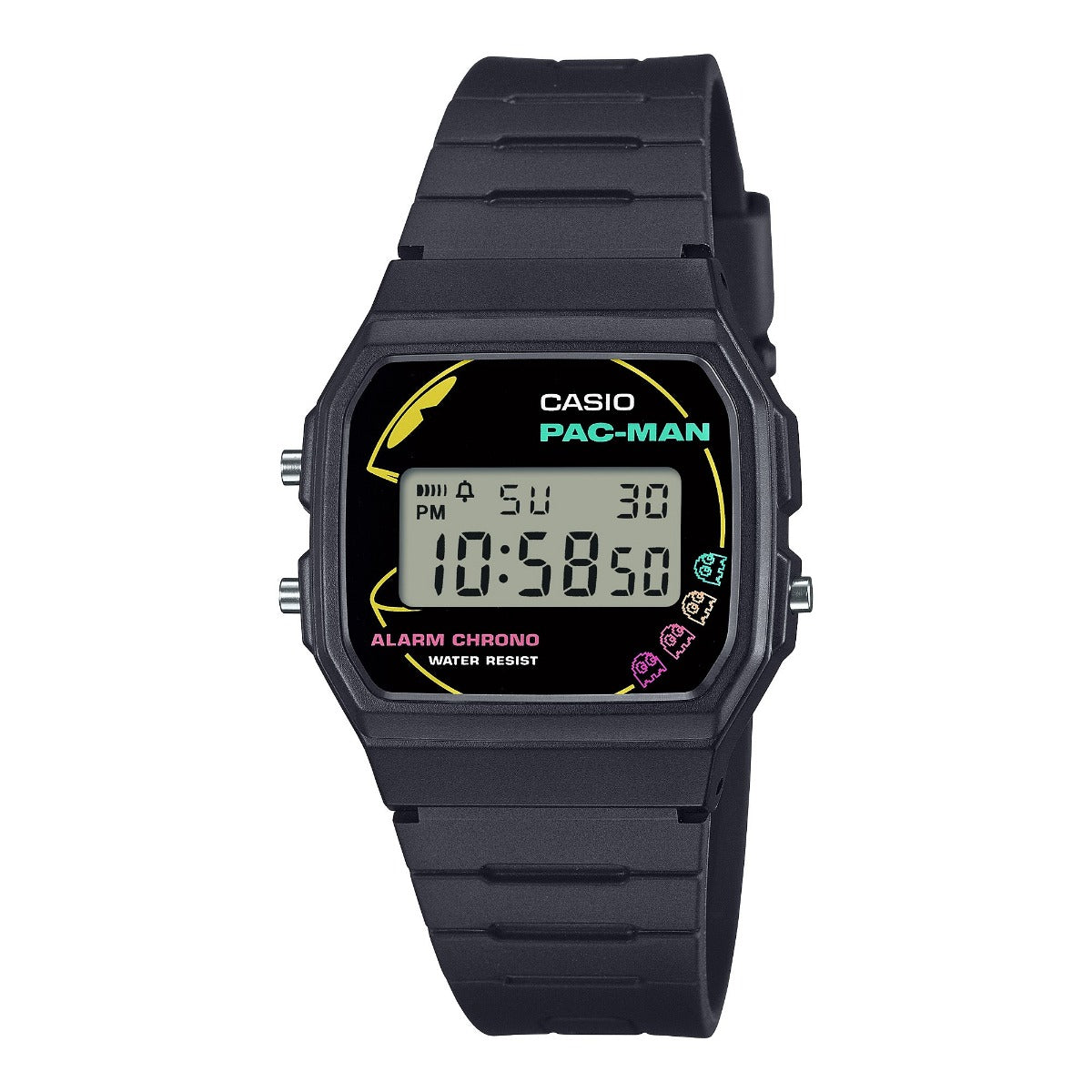 CASIO 45th PAC-MAN anniversary Edition Unisex Digital Watch - F-91WPC-1ADR