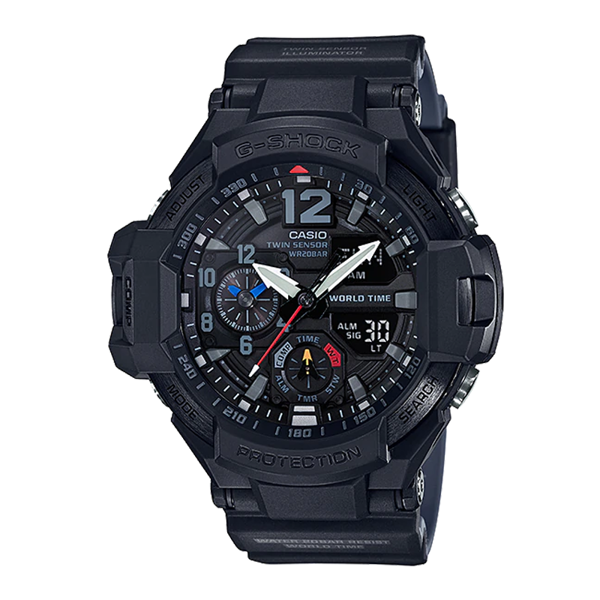G-SHOCK Master of G GRAVITYMASTER Men Watch GA-1100-1A1DR