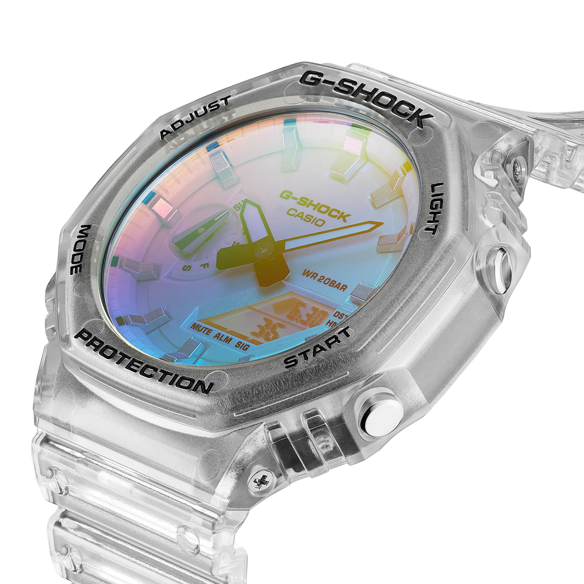 G-SHOCK Iridescent Casual Men Watch GA-2100SRS-7ADR
