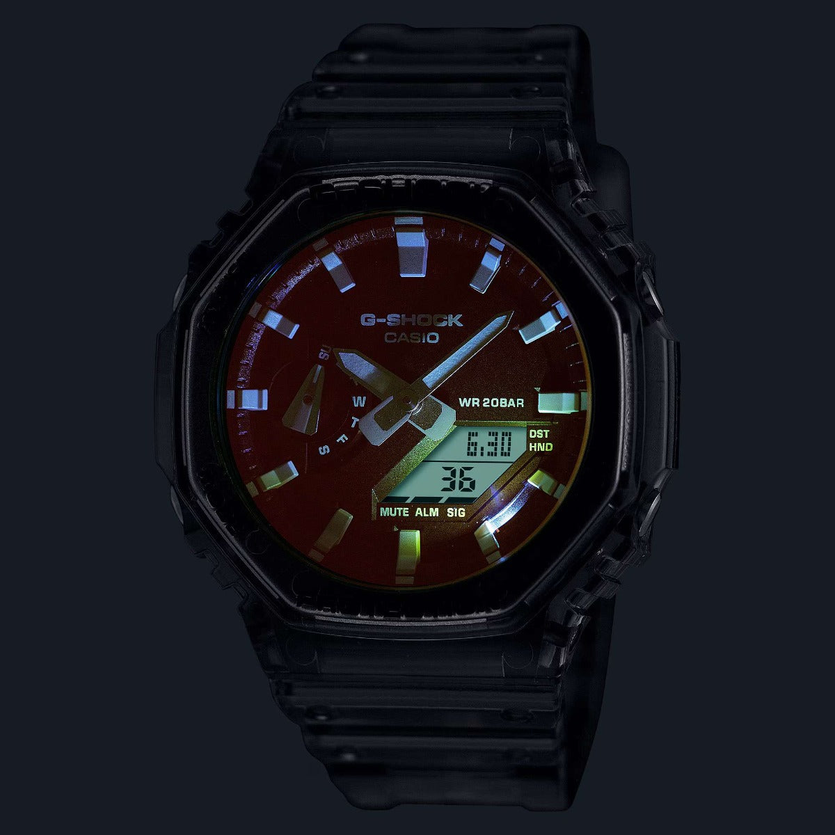 G-SHOCK Men's Watch ANALOG-DIGITAL Dynamic color - GA-2100TLS-8ADR