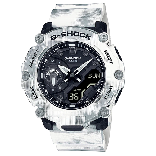 Casio Men's Watch G-Shock Combination Frozen Forest Series - GA-2200GC-7ADR