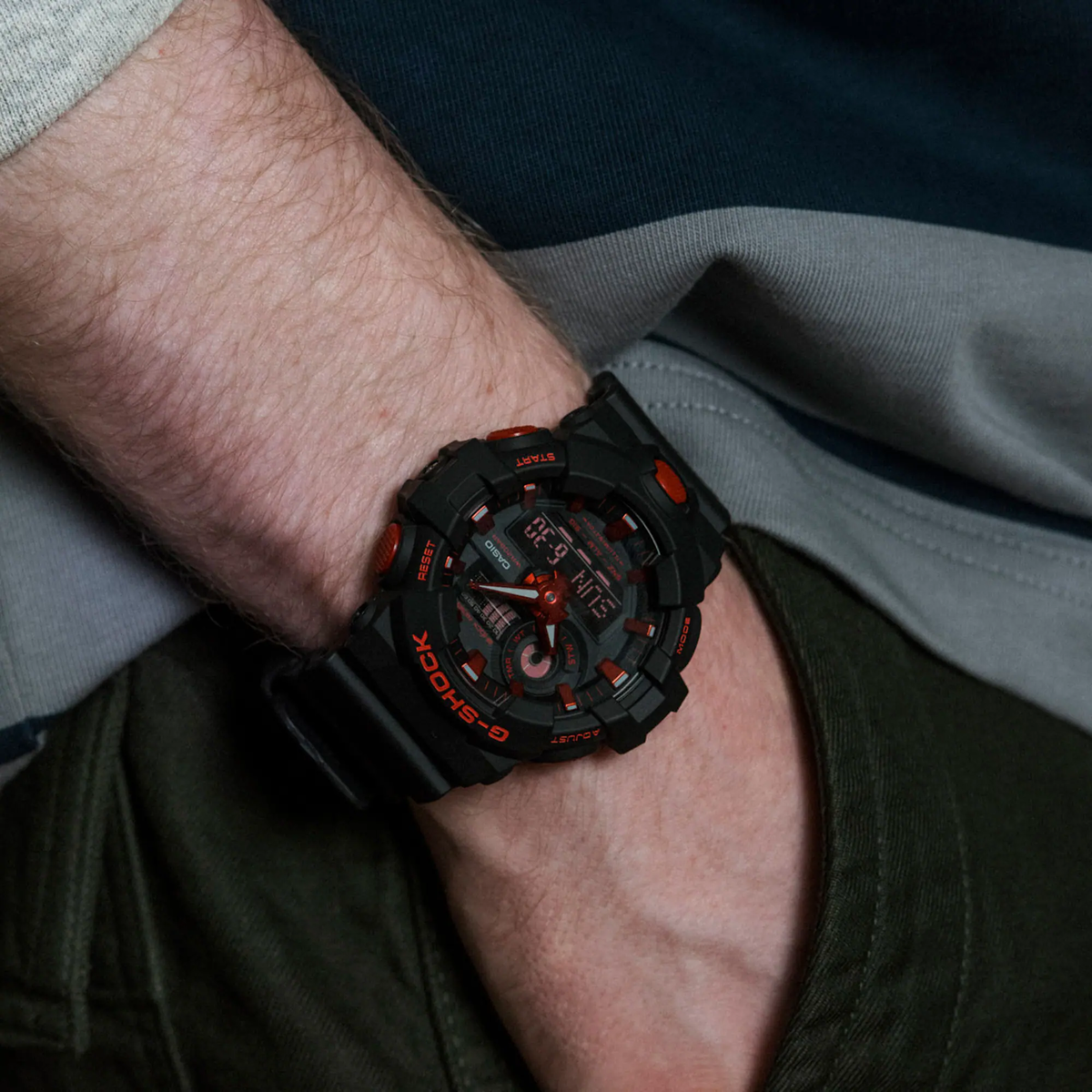 G-Shock IGNITE RED special edition GA-700BNR-1ADR