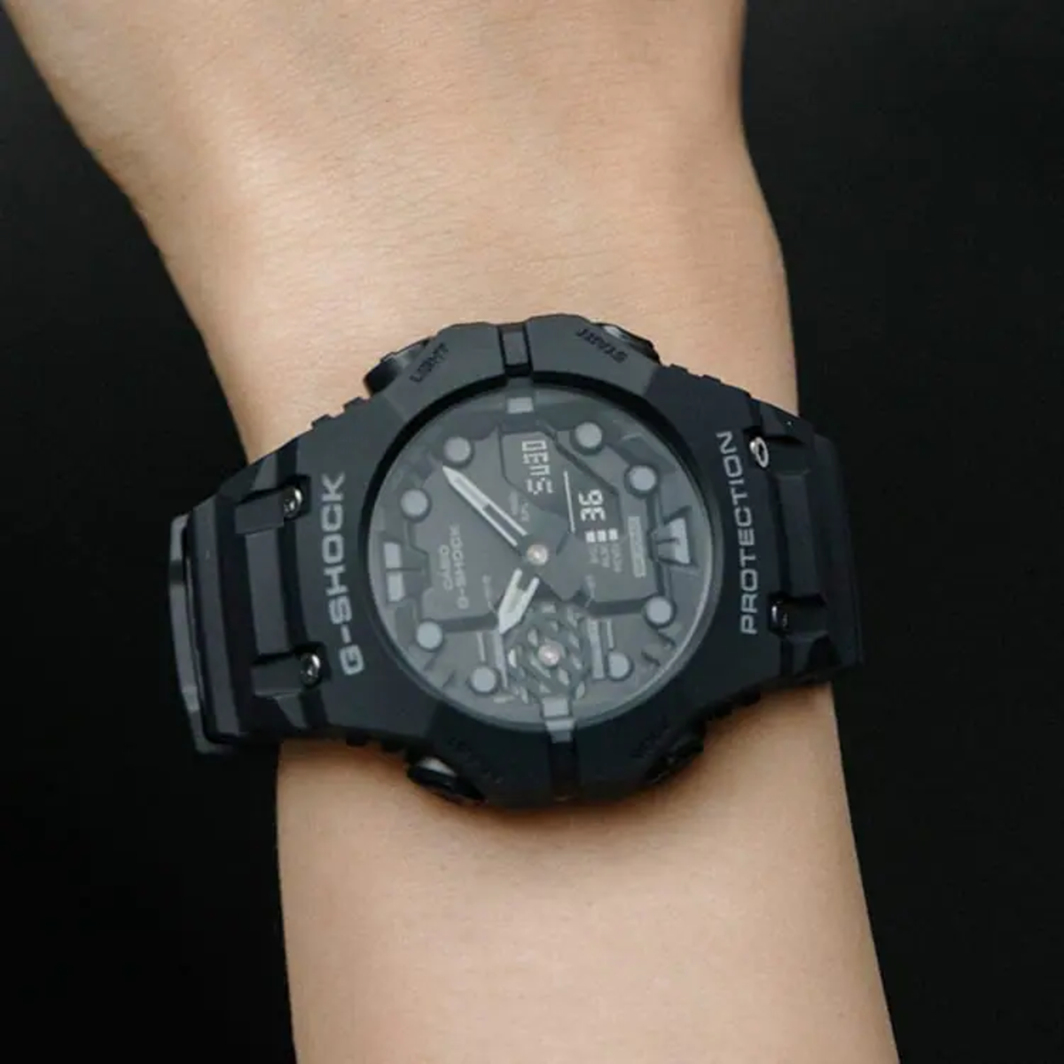 G-Shock watch New design and smartphone connection function GA-B001-1ADR