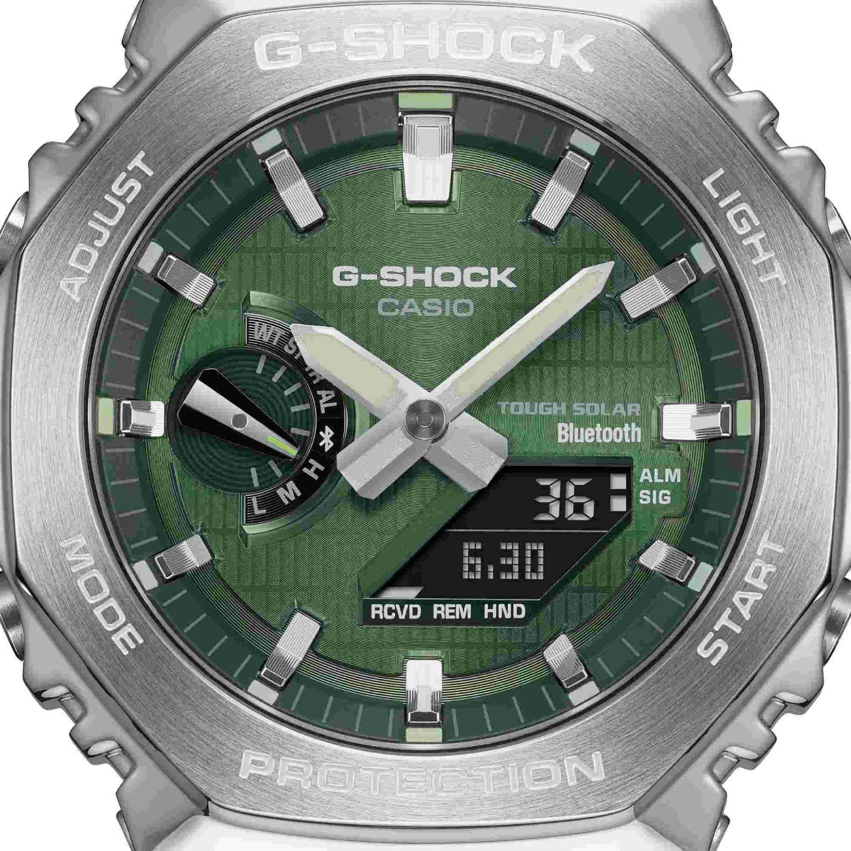 G-SHOCK Men's Watch Smartphone Link Analog-Digital Metal Tough Solar - GBM-2100A-1A3DR