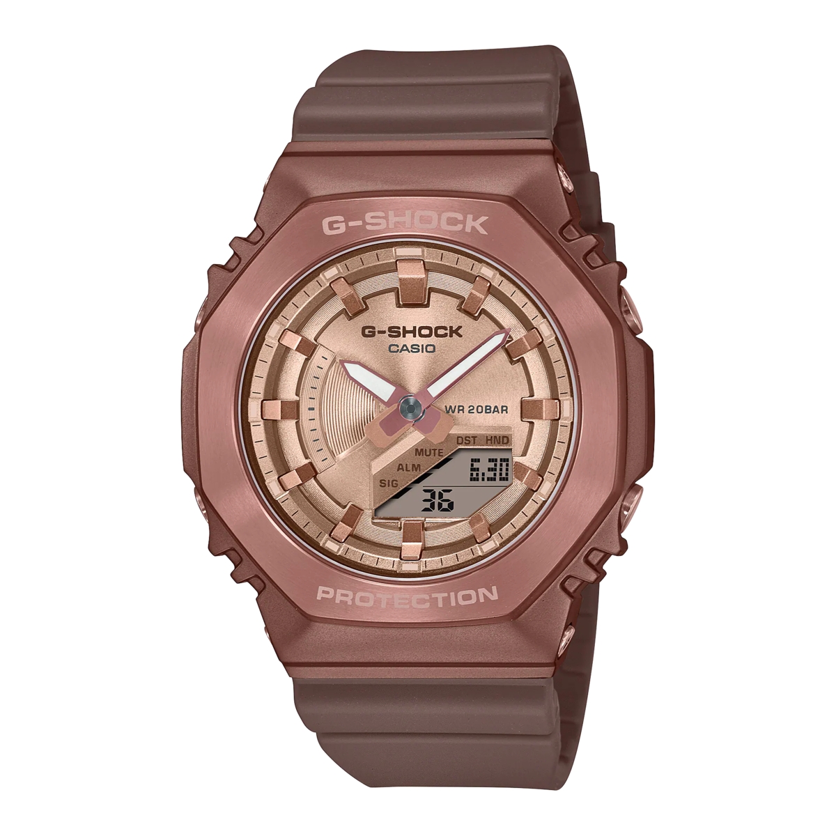 G-SHOCK Women's Analog-Digital Watch GM-S2100BR-5ADR