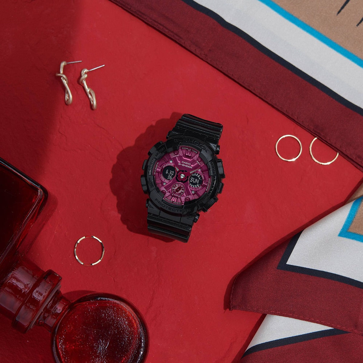 G-SHOCK WOMEN WATCH GMA-S120RB-1ADR