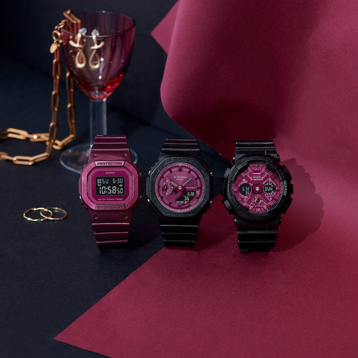 G-SHOCK WOMEN WATCH GMD-S5600RB-4DR