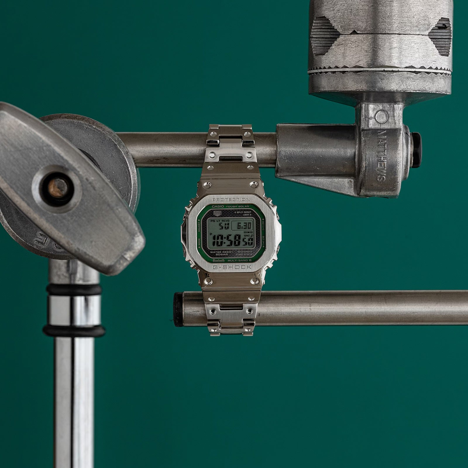 G-SHOCK FULL METAL Smartphone-Link Tough Solar Men's Watch Digital - GMW-B5000D-3DR