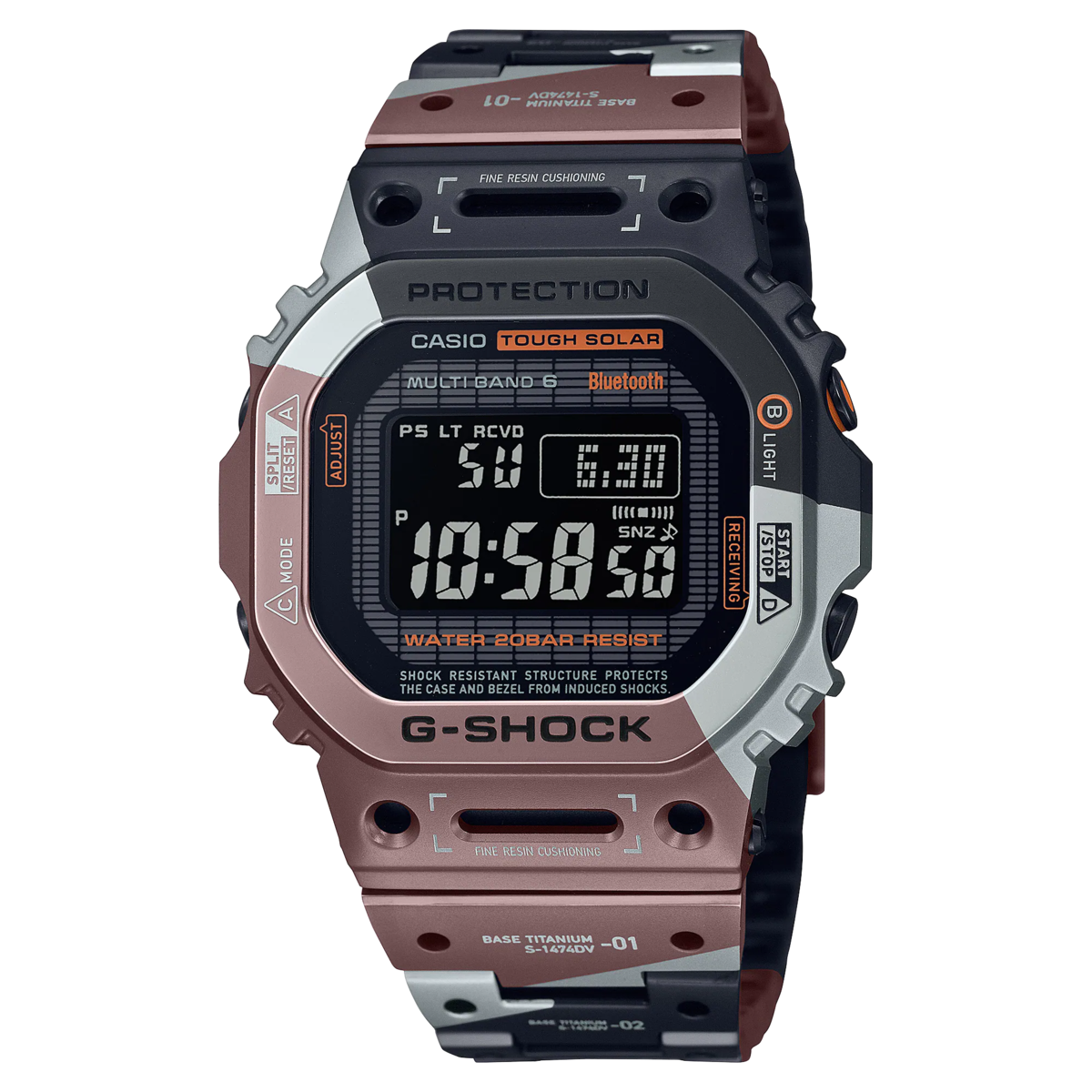 G-SHOCK Titanium Men Watch GMW-B5000TVB-1DR