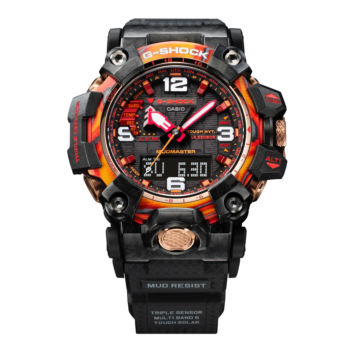 G-Shock Flare Red  Limited Edition 40th Anniversary - GWG-2040FR-1ADR
