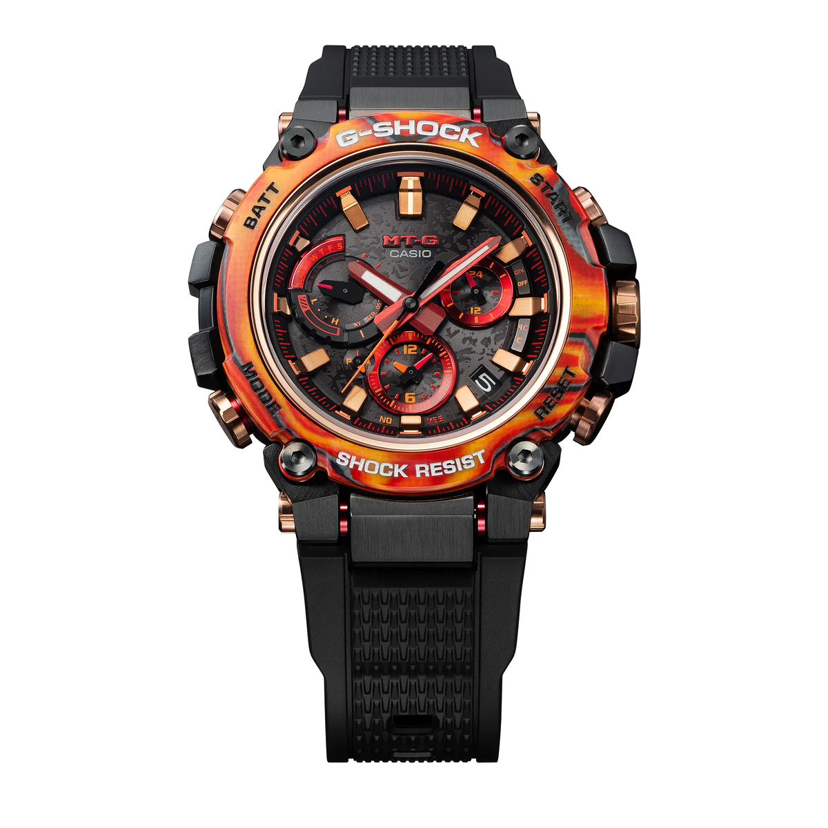 G-Shock Flare Red Limited Edition 40th Anniversary - MTG-B3000FR-1ADR