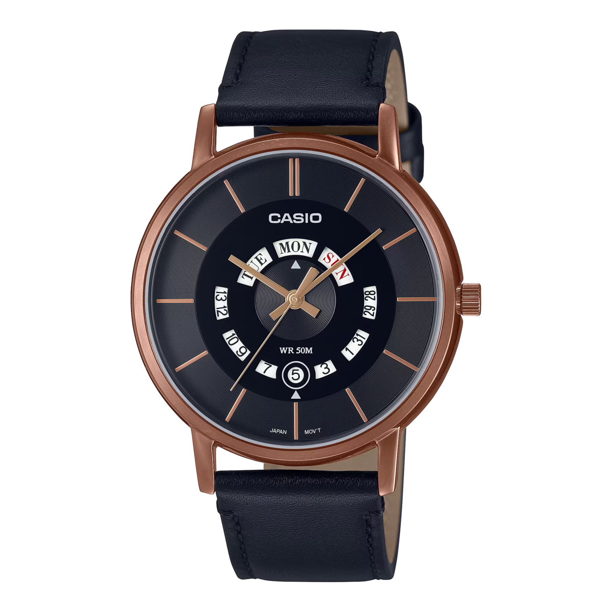 Men's classic analog watch MTP-B135RL-1AVDF