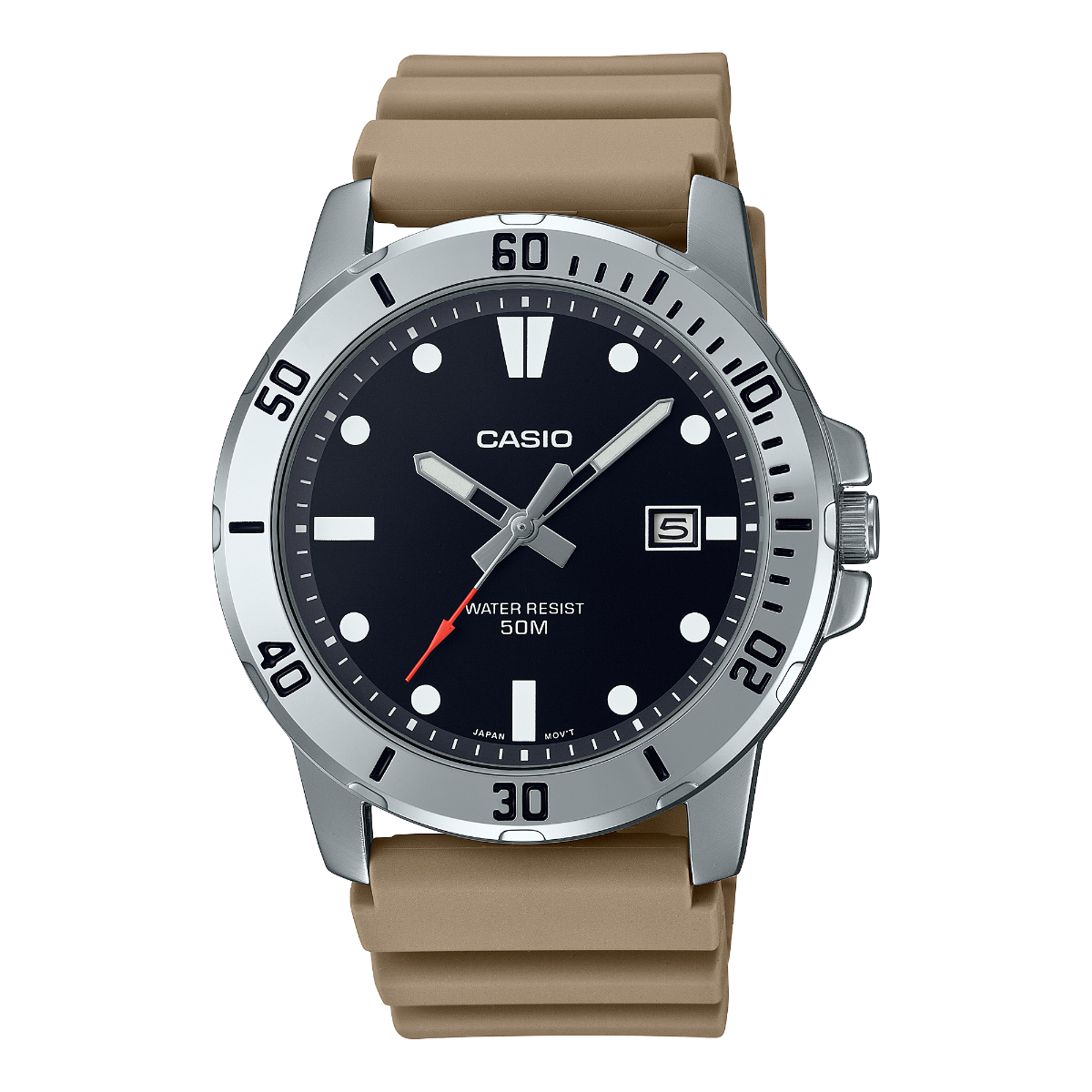 Men's classic analog watch MTP-VD01-5EVUDF